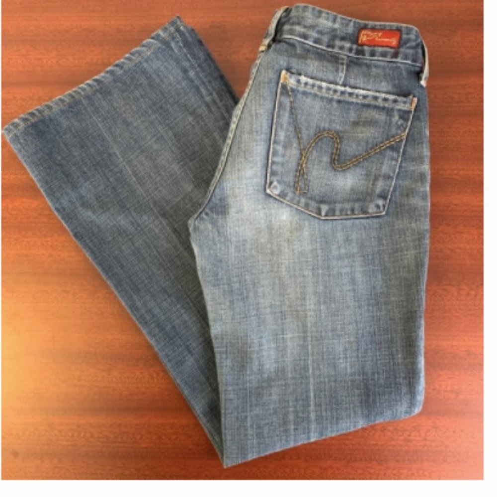Citizen of Humanity Faye #003 Low Waist Flare - Picture 1 of 8